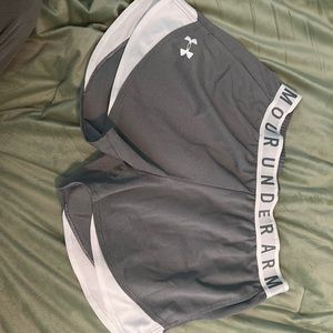 Grey Under Armor Shorts